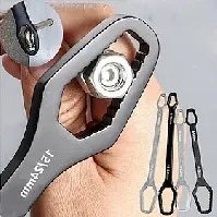 Bilde av 1 stk 3-24 mm multifunksjonell dobbelthodenøkkel, husholdningsverktøy universal selvstrammende justerbar spesialformet skiftenøkkel bærbart håndverktøy