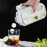 Bilde av 1 stk iskulemaskin vannkoker kjøkken bar tilbehør gadgets kreativ isbitform 2 i 1 multifunksjonell beholdergryte