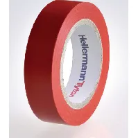 Bilde av 10 stk Hela Vinyltape, PVC-isolasjonstape 15 mm X 10 m, rød Backuptype - El
