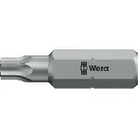 Bilde av 10 stk WERA 867/1 Z TORX® BO bits med boring, TX 20 x 25 mm Backuptype - Værktøj