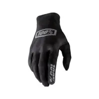 Bilde av 100% Gloves 100% CELIUM Glove black silver size L (palm length 193-200 mm) (NEW) Sport & Trening - Ski/Snowboard - Skihansker