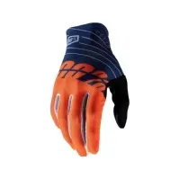 Bilde av 100% Gloves 100% CELIUM Glove navy orange size M (palm length 187-193 mm) (NEW) Sport & Trening - Ski/Snowboard - Skihansker