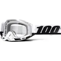 Bilde av 100% Goggles 100% RACECRAFT STUU (Anti-Fog Transparent Glass + 10 Skidding) (NEW) Sport & Trening - Ski/Snowboard - Ski briller