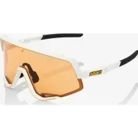 Bilde av 100% Okulary Glendale Soft Tact Off White Persimmon Lens Sykling - Klær - Sykkelbriller