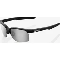 Bilde av 100 % Sport Coupe matt svart HiPER Sølv speillinse Sykling - Klær - Sykkelbriller