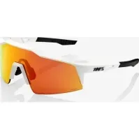 Bilde av 100 % briller 100 % SPEEDCRAFT SL Soft Tact Off White - HiPER rød flerlags speillinse (rød flerlags speillinse LT 21 % + transparent linse LT 93 %) (NY 2021) Sykling - Klær - Sykkelbriller