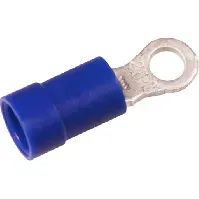 Bilde av 100 stk Isolerte ringkabelsko blå 1,5-2,5 mm² M6 A2565R Backuptype - El