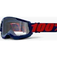 Bilde av 100 % vernebriller 100 % TAP AV 2 VEKT (klar anti-tåkelinse, LT 88 %-92 %) (NY) Sport & Trening - Ski/Snowboard - Ski briller