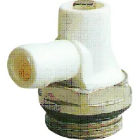 Bilde av 1/2" Forkrommet radiatoravløpsventil m/silikon Backuptype - VVS