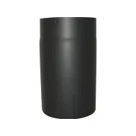 Bilde av 130 mm Metalbestos Sorte røgrør længde 250 mm x 2 mm Rørlegger artikler - Oppvarming - Skorstein