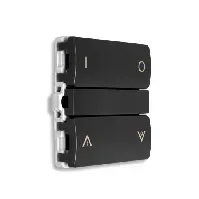 Bilde av 15 stk Hue-kompatibel Zigbee push, av/på, opp/ned t/LK FUGA koksgrå Lysdæmper