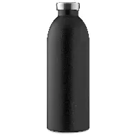 Bilde av 24 Bottles - Clima Bottle 0,85 L - Stone Finish - Tuxedo Black (24B452) - Hjemme og kjøkken