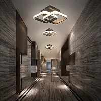 Bilde av 24 cm taklampe led innfelt lys metall moderne stil malte overflater 110-120v 220-240v