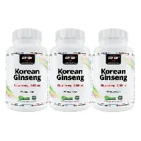 Bilde av 3-Pack Korean Ginseng - 2100 mg - 3 x 90 kaplser Helsekost - Mer energi
