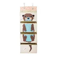 Bilde av 3 Sprouts - Hanging Wall Organizer - Otter - Baby og barn