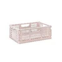 Bilde av 3 Sprouts - Modern Folding Crate Large Pink - Baby og barn