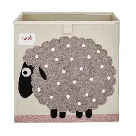 Bilde av 3 Sprouts - Storage Box - Beige Sheep - Baby og barn
