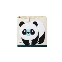 Bilde av 3 Sprouts - Storage Box - Black&White Panda - Baby og barn