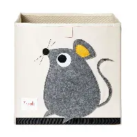 Bilde av 3 Sprouts - Storage Box - Gray Mouse - Baby og barn