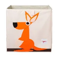Bilde av 3 Sprouts - Storage Box - Orange Kangaroo - Baby og barn