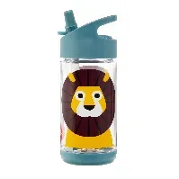 Bilde av 3 Sprouts - Water Bottle - Blue Lion - Baby og barn