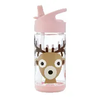 Bilde av 3 Sprouts - Water Bottle - Pink Deer - Baby og barn