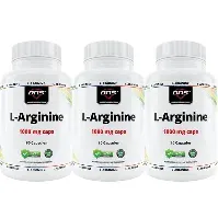 Bilde av 3-pack L-Arginine 1000 mg - 3 x 90 kapsler Amino