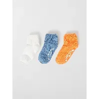 Bilde av 3-pakning sklisikre sokker ensfargede - barneklaer