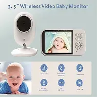 Bilde av 3,5'' video babymonitor 2,4g mor barn toveis lyd nattsyn videoovervåkingskameraer