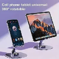 Bilde av 360 graders rotasjon mobiltelefonstativ lazy live sammenleggbar teleskopisk tablett skrivebordsstativ