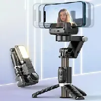Bilde av 360 rotasjon etter opptaksmodus gimbal stabilisator selfie stick stativ gimbal for iphone telefon smarttelefon live fotografering