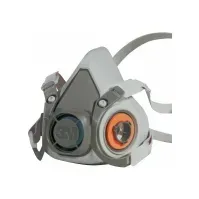 Bilde av 3M 6200 Reusable Half Face Mask - Respirator - grå Maling og tilbehør - Tilbehør - Beskyttelse