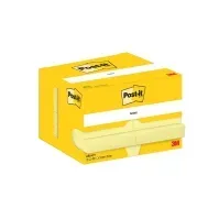 Bilde av 3M klisterlapper 51x76mm gul 100 ark Post-It 12 stk/pk. ( 7100290170 ) Papir & Emballasje - Blokker & Post-It - Legg det ut