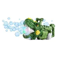 Bilde av 4-Kids - Electric Bubble Gun - Dino (23411) - Leker