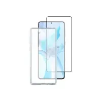 Bilde av 4smarts - 360° starter set - beskyttelsesboks for mobiltelefon - oleofobisk belegg, termoplast-polyuretan (TPU), herdeet glass (10 H), hydrophobic coating - gjennomsiktig - for Samsung Galaxy S23 Tele & GPS - Mobilt tilbehør - Deksler og vesker