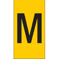 Bilde av 5 stk Trådmarkør (M) gul WIC1 for 0,5-1,5 mm² tråd (200 stk.) Backuptype - El