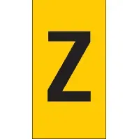 Bilde av 5 stk Trådmarkør (Z) gul WIC3 for 4,0-6,0 mm² ledning (100 stk.) Backuptype - El