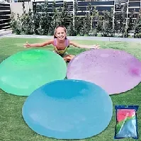 Bilde av 5 stk gigantiske bobleballer oppblåsbare vannballonger stort badeballbasseng strandleker for barn voksne utendørs vannleker festforsyning