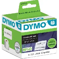 Bilde av 6 stk DYMO LabelWriter-etiketter, 54 x 101 mm Backuptype - Værktøj