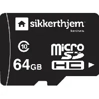 Bilde av 64 GB micro-sd-kort klasse 10, for S6evo smartcam Minnekort