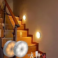 Bilde av 8leds bevegelsessensor lys led usb nattlys kjøkken soverom trapp skap gang skap skap nattlys ladelys