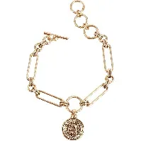 Bilde av A&C Oslo Coin Of Relief Bracelet Gold Accessories - Smykker - Armbånd