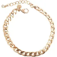 Bilde av A&C Oslo Plain Bracelet Gold Accessories - Smykker - Armbånd