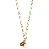 Bilde av A&C Oslo Waves & Pearls Bunch Necklace Gold Accessories - Smykker - Halskjeder