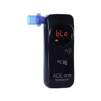 Bilde av ACE one Alkoholtester Sort 0 til 4 ‰ inkl. display, Countdown-funktion , Forskellige enheder kan vises Bilpleie & Bilutstyr - Sikkerhet for Bilen - Alkoholtester
