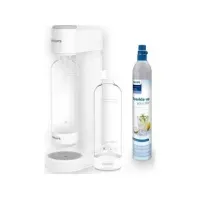 Bilde av ADD4901WH/10 vannmetningsmiddel hvit Kjøkkenapparater - Juice, is og vann - Sodastream