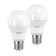 Bilde av AIRAM Airam LED 10,5W/827 E27 2-pakning Belysning,LED-pærer