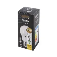 Bilde av AIRAM Airam LED Sensor lyspære 4,9W/827 E27 Sensorlamper,Belysning