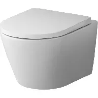 Bilde av AM.PM Flash vegghengt toalett, uten skyllekant, hvit Baderom > Toalettet