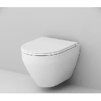 Bilde av AM.PM Spirit v2.0 vegghengt toalett, uten skyllekant, hvit Baderom > Toalettet